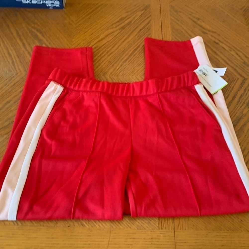 Old Navy red jogger pants NWT